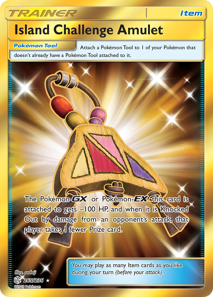 Island Challenge Amulet (265/236) [Sun & Moon: Cosmic Eclipse] - Waypoint Games CA