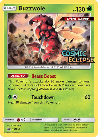 Buzzwole (SM218) [Sun & Moon: Black Star Promos] - Waypoint Games CA