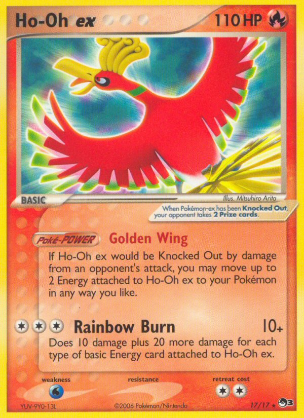 Ho-Oh ex (17/17) (Holo) [POP Series 3] - Waypoint Games CA