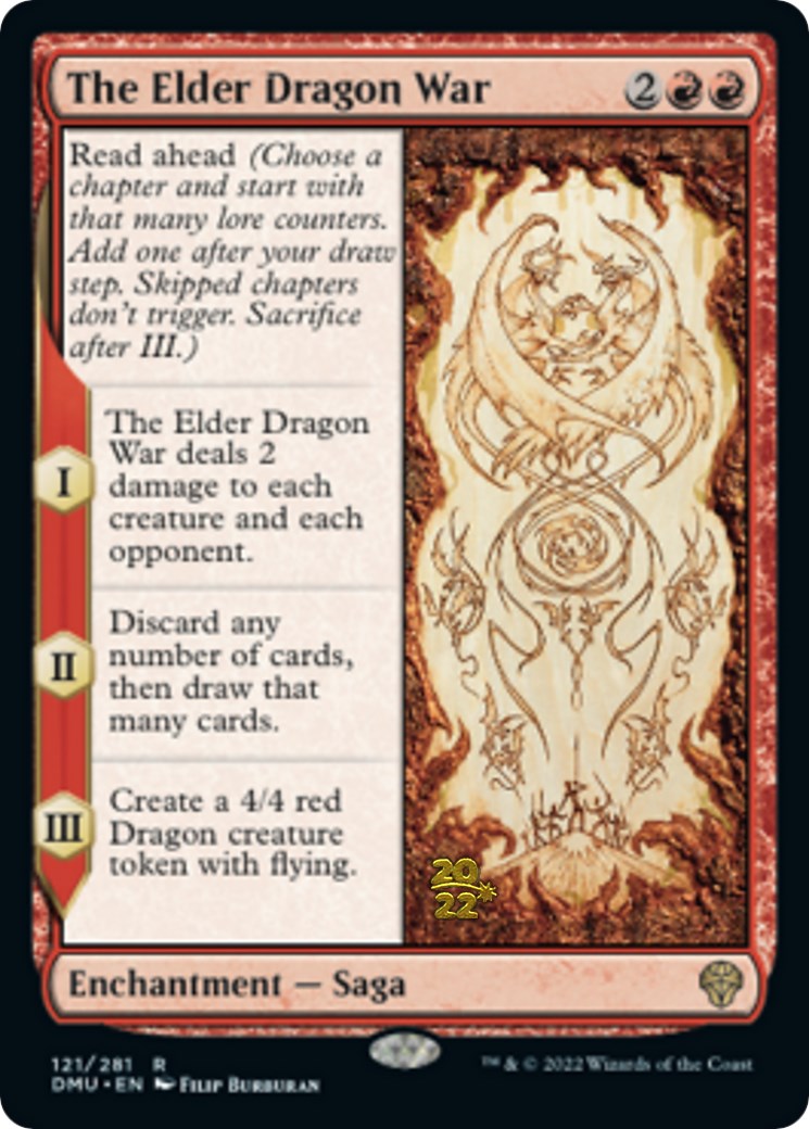 The Elder Dragon War [Dominaria United Prerelease Promos]
