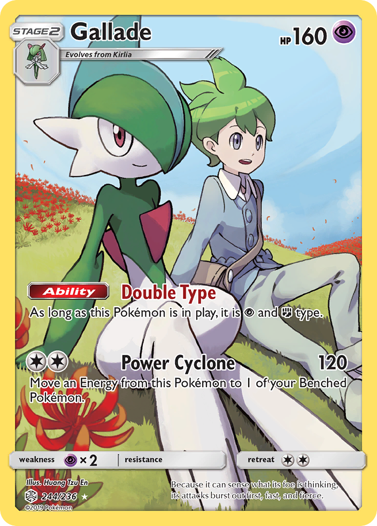Gallade (244/236) [Sun & Moon: Cosmic Eclipse] - Waypoint Games CA