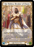 Ser Boltyn, Breaker of Dawn // Boltyn [MON029 // MON030] (Monarch)  1st Edition Normal - Waypoint Games CA