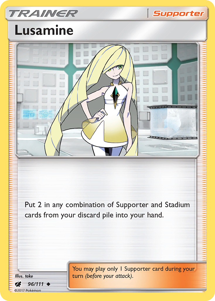 Lusamine (96/111) [Sun & Moon: Crimson Invasion] - Waypoint Games CA