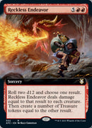Reckless Endeavor (Extended Art) [Dungeons & Dragons: Adventures in the Forgotten Realms Commander] - Waypoint Games CA