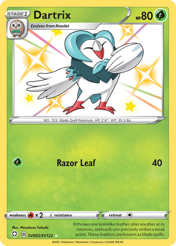 Dartrix (SV002/SV122) [Sword & Shield: Shining Fates] - Waypoint Games CA
