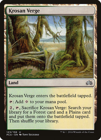 Krosan Verge [Planechase Anthology] - Waypoint Games CA