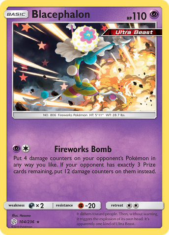Blacephalon (104/236) [Sun & Moon: Cosmic Eclipse] - Waypoint Games CA