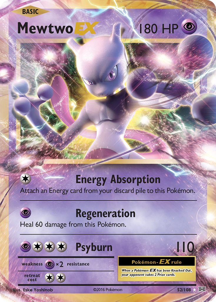 Mewtwo EX (52/108) [XY: Evolutions] - Waypoint Games CA
