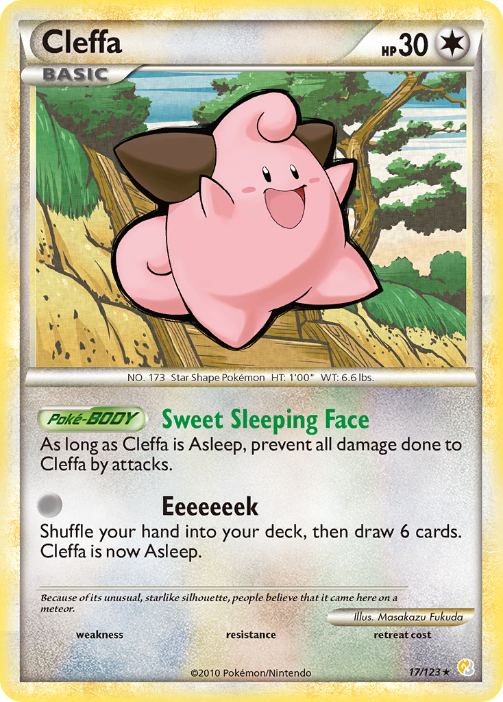 Cleffa (17/123) [HeartGold & SoulSilver: Base Set] - Waypoint Games CA