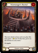 Warmonger's Recital (Yellow) [U-MON300] (Monarch Unlimited)  Unlimited Normal - Waypoint Games CA