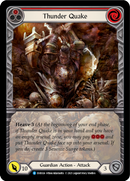 Thunder Quake (Red) [EVR024] (Everfest)  1st Edition Extended Art Rainbow Foil - Waypoint Games CA