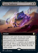 Grave Endeavor (Extended Art) [Dungeons & Dragons: Adventures in the Forgotten Realms Commander] - Waypoint Games CA