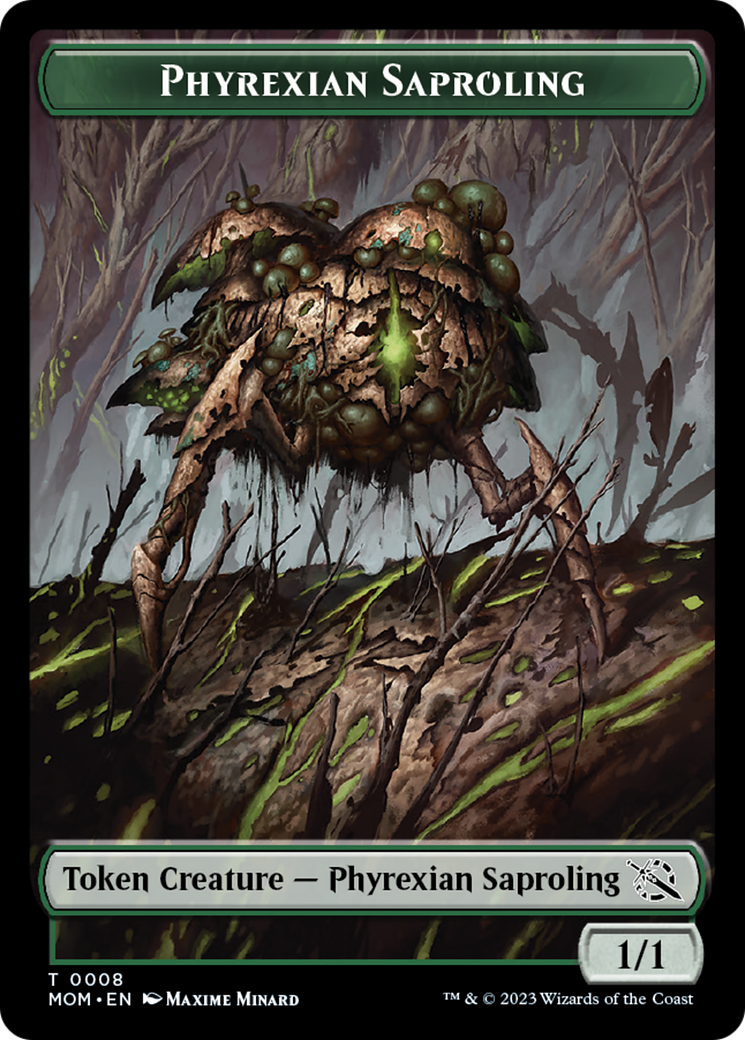 Phyrexian Saproling Token [March of the Machine Tokens]