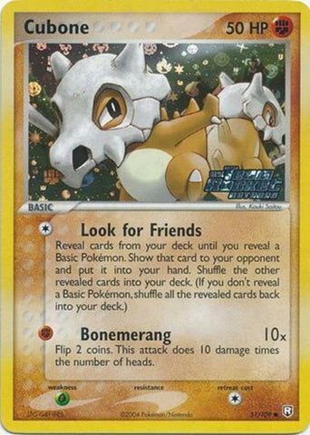 Cubone (51/109) (Stamped) [EX: Team Rocket Returns] - Waypoint Games CA