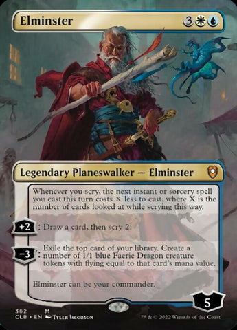 Elminster (Borderless) [Commander Legends: Battle for Baldur's Gate] - Waypoint Games CA