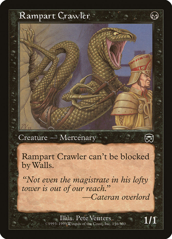 Rampart Crawler [Mercadian Masques] - Waypoint Games CA