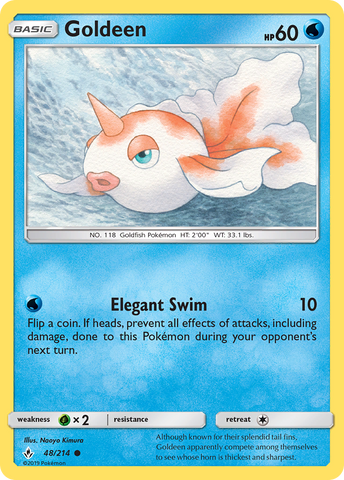 Goldeen (48/214) [Sun & Moon: Unbroken Bonds] - Waypoint Games CA