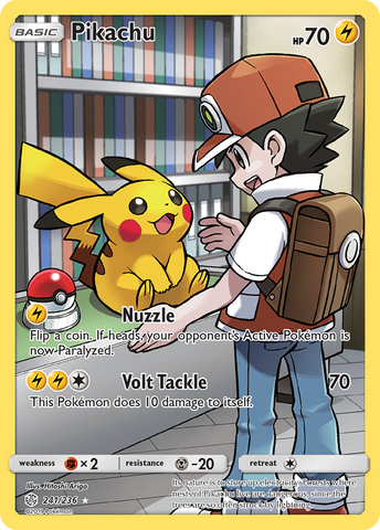 Pikachu (241/236) [Sun & Moon: Cosmic Eclipse] - Waypoint Games CA