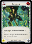 Burgeoning (Blue) [U-ELE136] (Tales of Aria Unlimited)  Unlimited Rainbow Foil - Waypoint Games CA