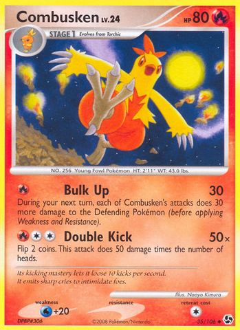 Combusken (35/106) [Diamond & Pearl: Great Encounters] - Waypoint Games CA