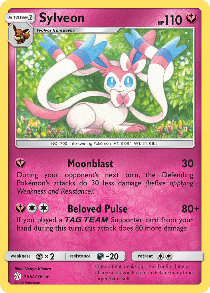 Sylveon (155/236) [Sun & Moon: Cosmic Eclipse] - Waypoint Games CA