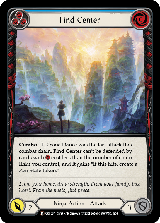 Find Center [U-CRU054] (Crucible of War Unlimited)  Unlimited Normal - Waypoint Games CA