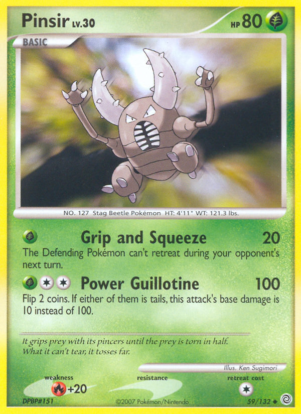 Pinsir (59/132) [Diamond & Pearl: Secret Wonders] - Waypoint Games CA