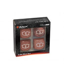 Deluxe 22MM Red Mana Loyalty Dice Set for Magic: The Gathering