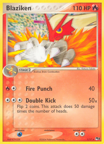 Blaziken (1/17) [POP Series 1] - Waypoint Games CA
