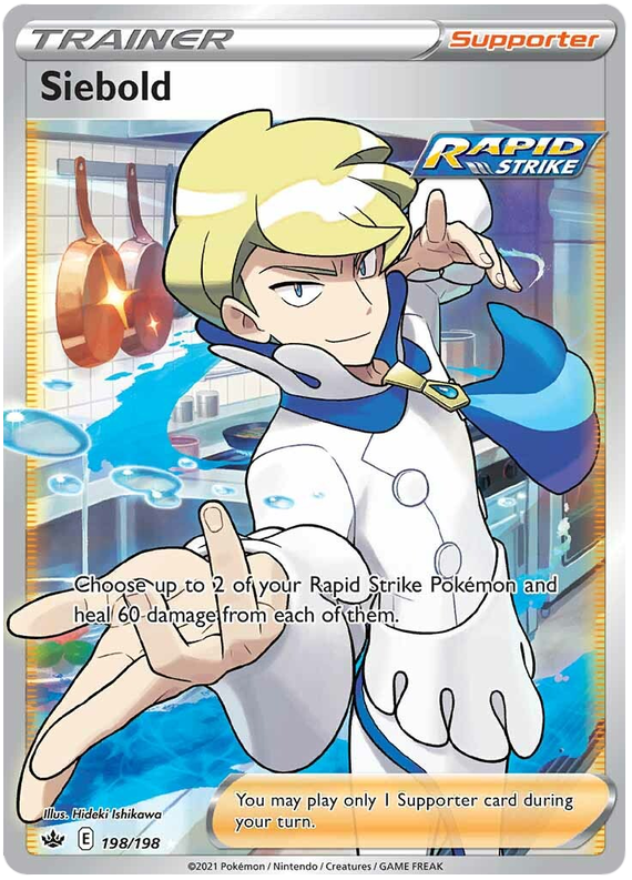 Siebold (198/198) [Sword & Shield: Chilling Reign] - Waypoint Games CA