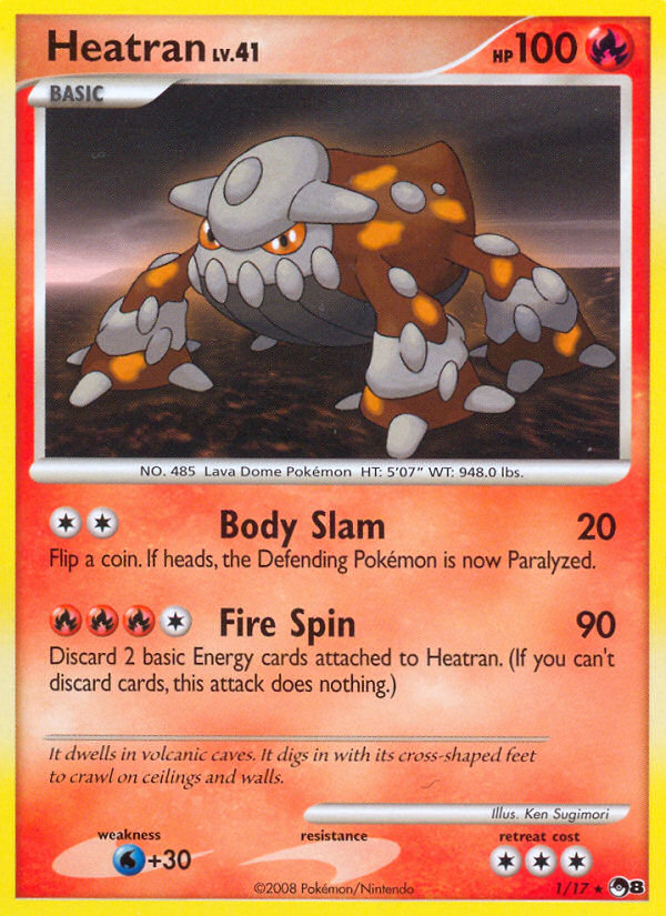 Heatran (1/17) [POP Series 8] - Waypoint Games CA