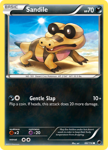 Sandile (68/116) [Black & White: Plasma Freeze] - Waypoint Games CA