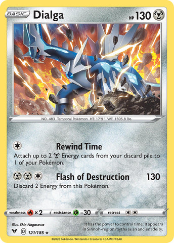 Dialga (121/185) [Sword & Shield: Vivid Voltage] - Waypoint Games CA