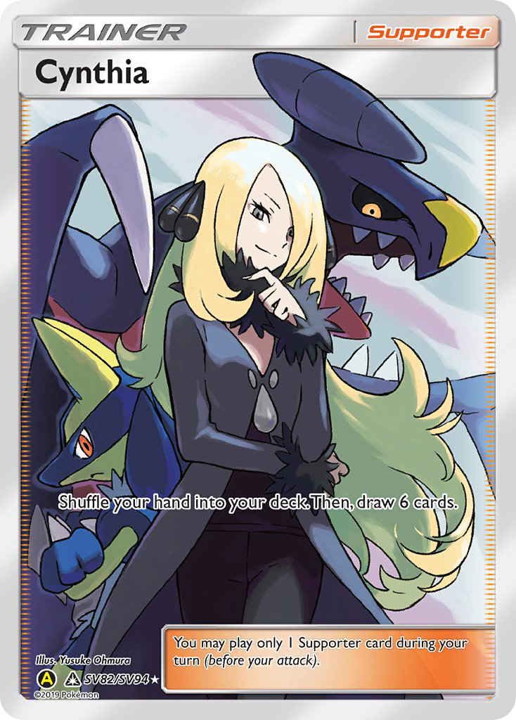 Cynthia (SV82/SV94) [Sun & Moon: Hidden Fates - Shiny Vault] - Waypoint Games CA