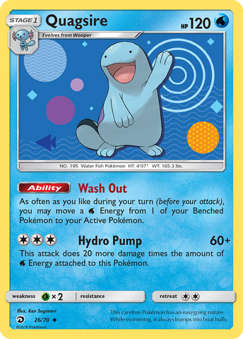Quagsire (26/70) [Sun & Moon: Dragon Majesty] - Waypoint Games CA
