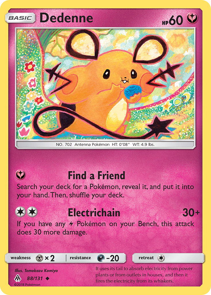 Dedenne (88/131) [Sun & Moon: Forbidden Light] - Waypoint Games CA