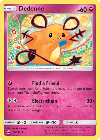 Dedenne (88/131) [Sun & Moon: Forbidden Light] - Waypoint Games CA