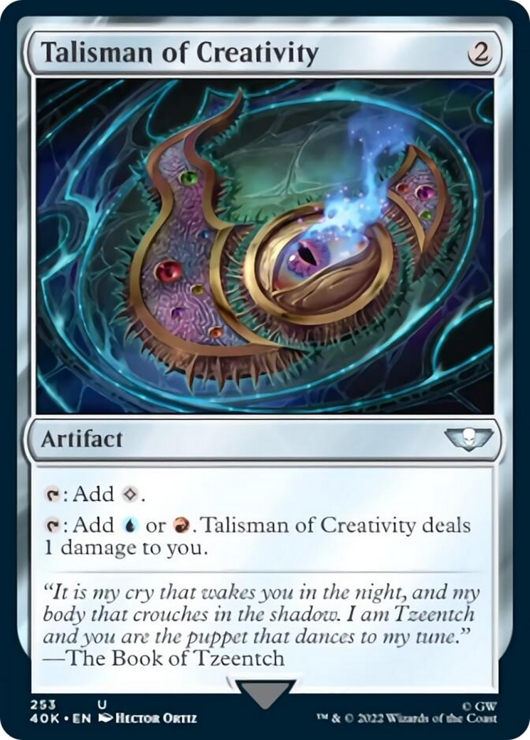 Talisman of Creativity [Warhammer 40,000]