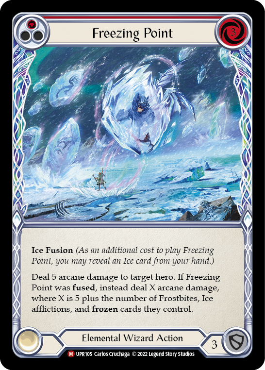 Freezing Point [UPR105] (Uprising)  Rainbow Foil - Waypoint Games CA