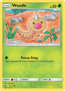 Weedle (1/111) [Sun & Moon: Crimson Invasion] - Waypoint Games CA