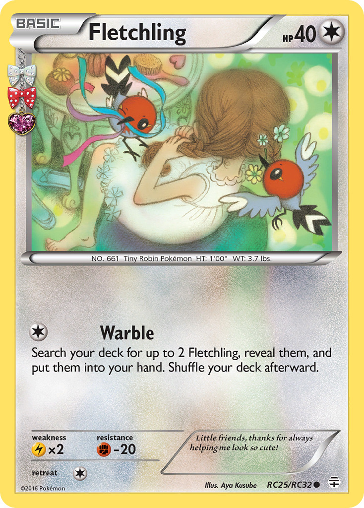 Fletchling (RC25/RC32) [XY: Generations] - Waypoint Games CA
