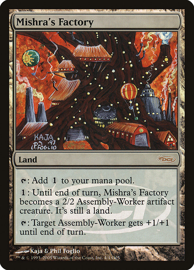 Mishra's Factory [Judge Gift Cards 2005] - Waypoint Games CA