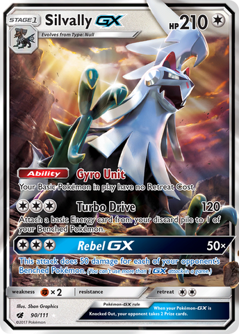 Silvally GX (90/111) [Sun & Moon: Crimson Invasion] - Waypoint Games CA