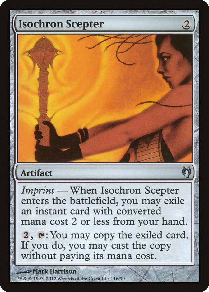 Isochron Scepter [Duel Decks: Izzet vs. Golgari] - Waypoint Games CA