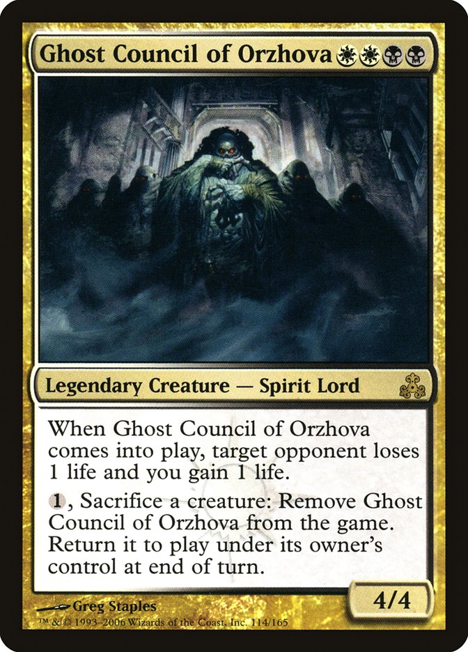 Ghost Council of Orzhova [Guildpact] - Waypoint Games CA