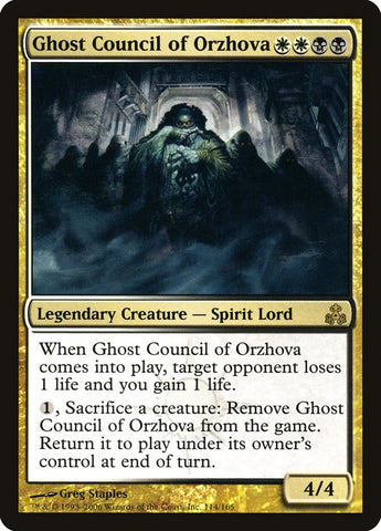 Ghost Council of Orzhova [Guildpact] - Waypoint Games CA