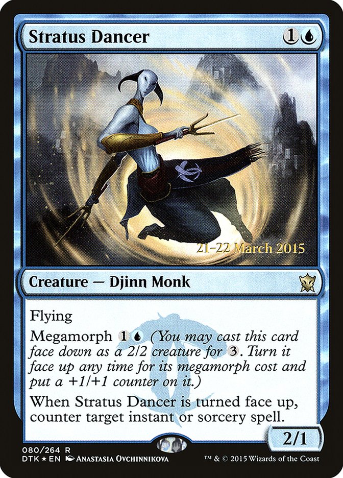 Stratus Dancer [Dragons of Tarkir Prerelease Promos] - Waypoint Games CA
