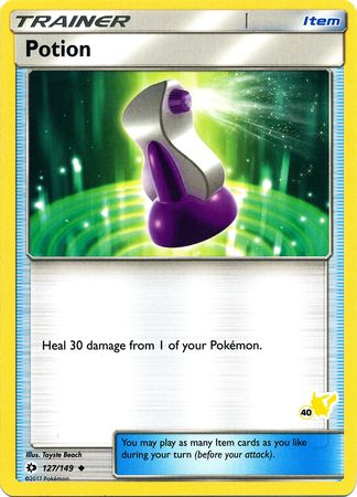 Potion (127/149) (Pikachu Stamp #40) [Battle Academy 2020] - Waypoint Games CA