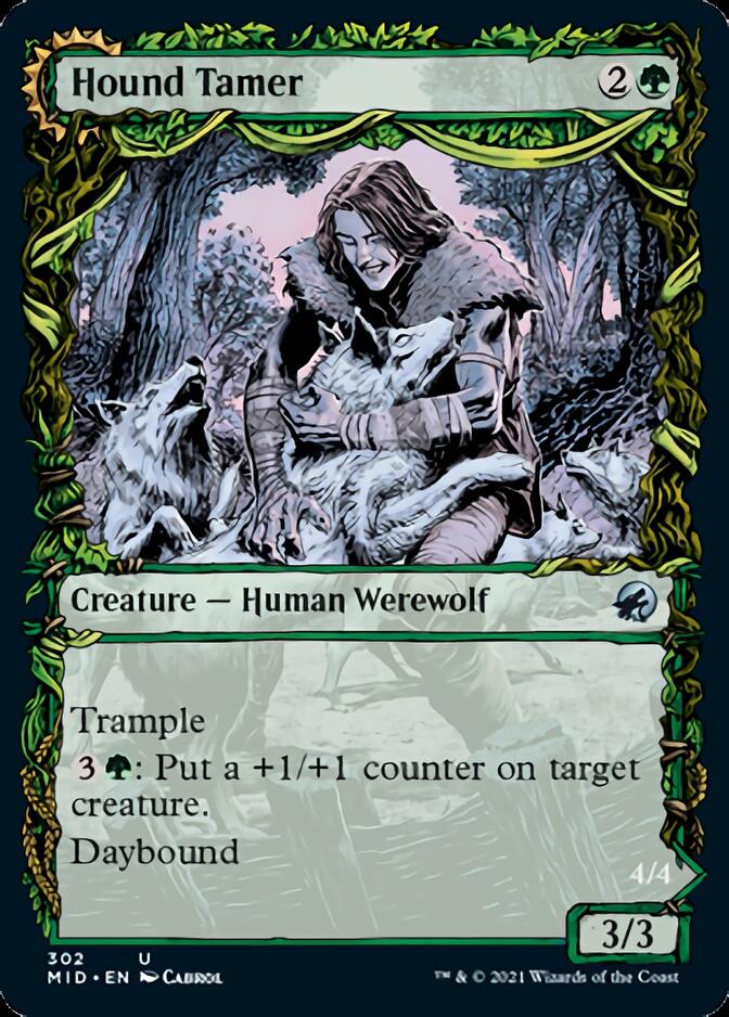 Hound Tamer // Untamed Pup (Showcase Equinox) [Innistrad: Midnight Hunt]