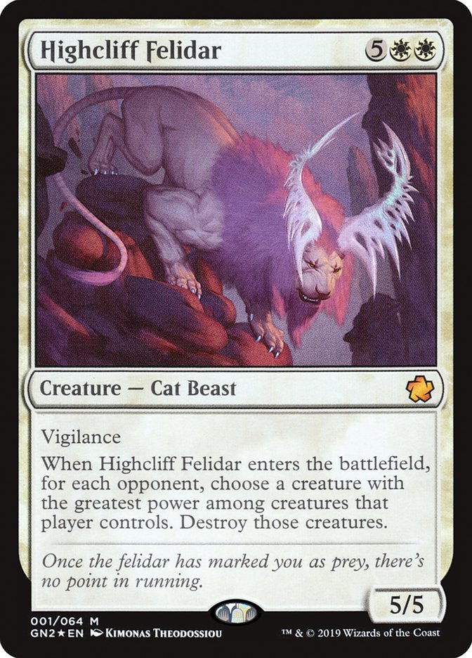 Highcliff Felidar [Game Night 2019] - Waypoint Games CA